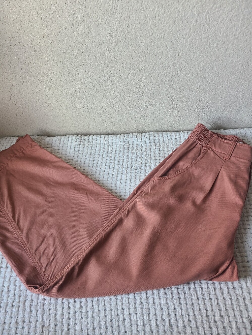 Madewell The Neale Straight-Leg Pant in Drapeweave Women's Size 4 - Picture 5 of 15